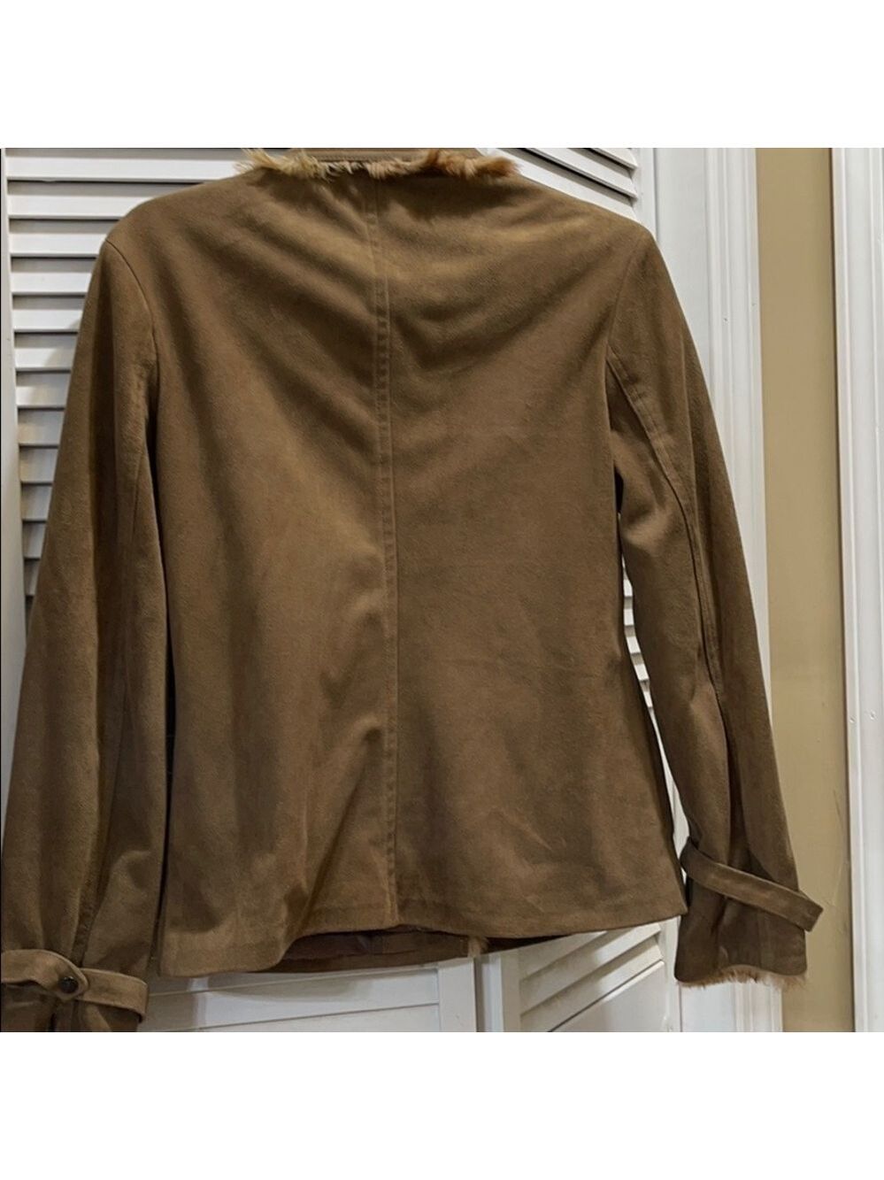 Storm suede jacket GG - Picture 4 of 8